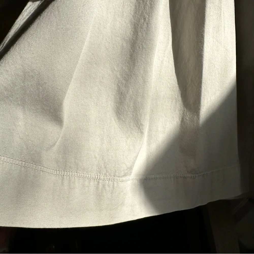 Prada Gray Pleated Above Knee Skirt A-line 38 Authentic Italy Y2K Designer XS - Picture 3 of 10